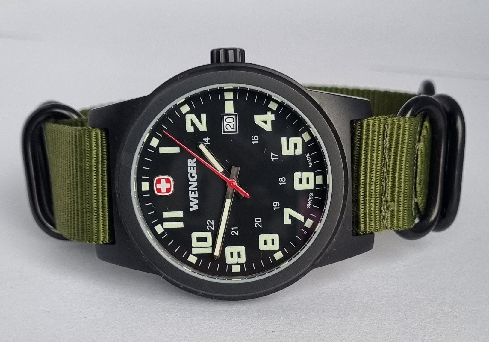Genuine 2005 Swiss WENGER 7281X (swiss Army Knife) Black Dial
