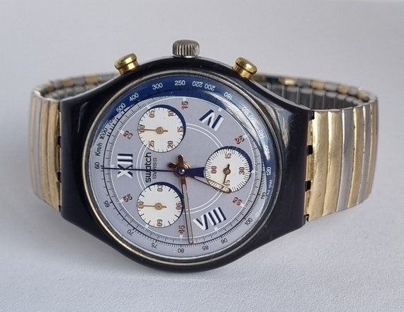 Genuine Vintage Swiss 1993 SWATCH Alabama SCN106 Men's Quartz