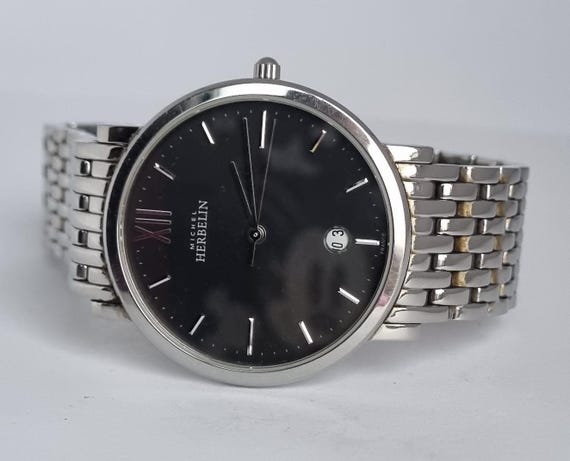 正規品 2012年 フランス製 MICHEL Herbelin PARIS 12413/14B