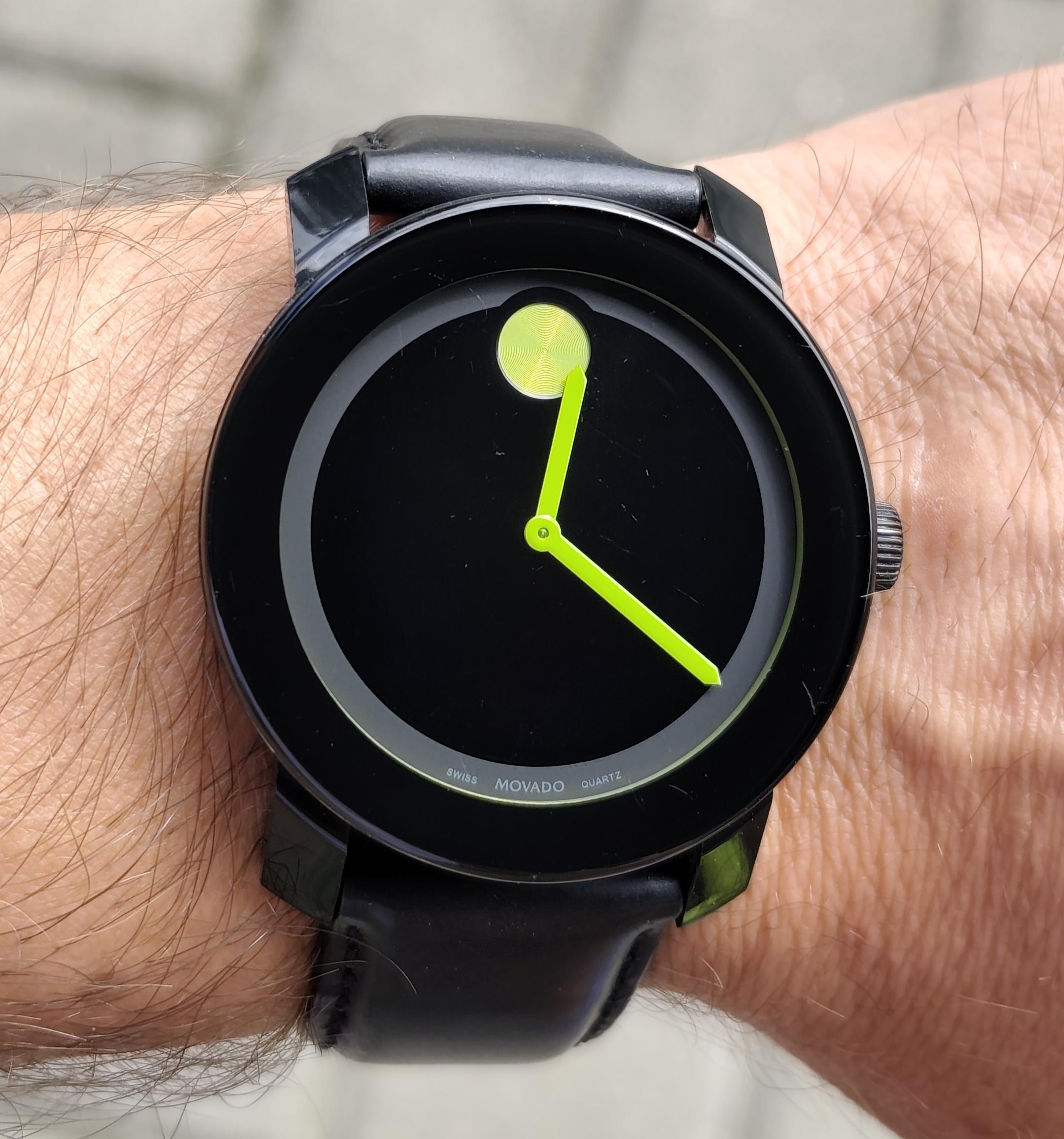 Genuine Swiss 2019 MOVADO Bold MB.01.1.29.6003 Men's Quartz Watch