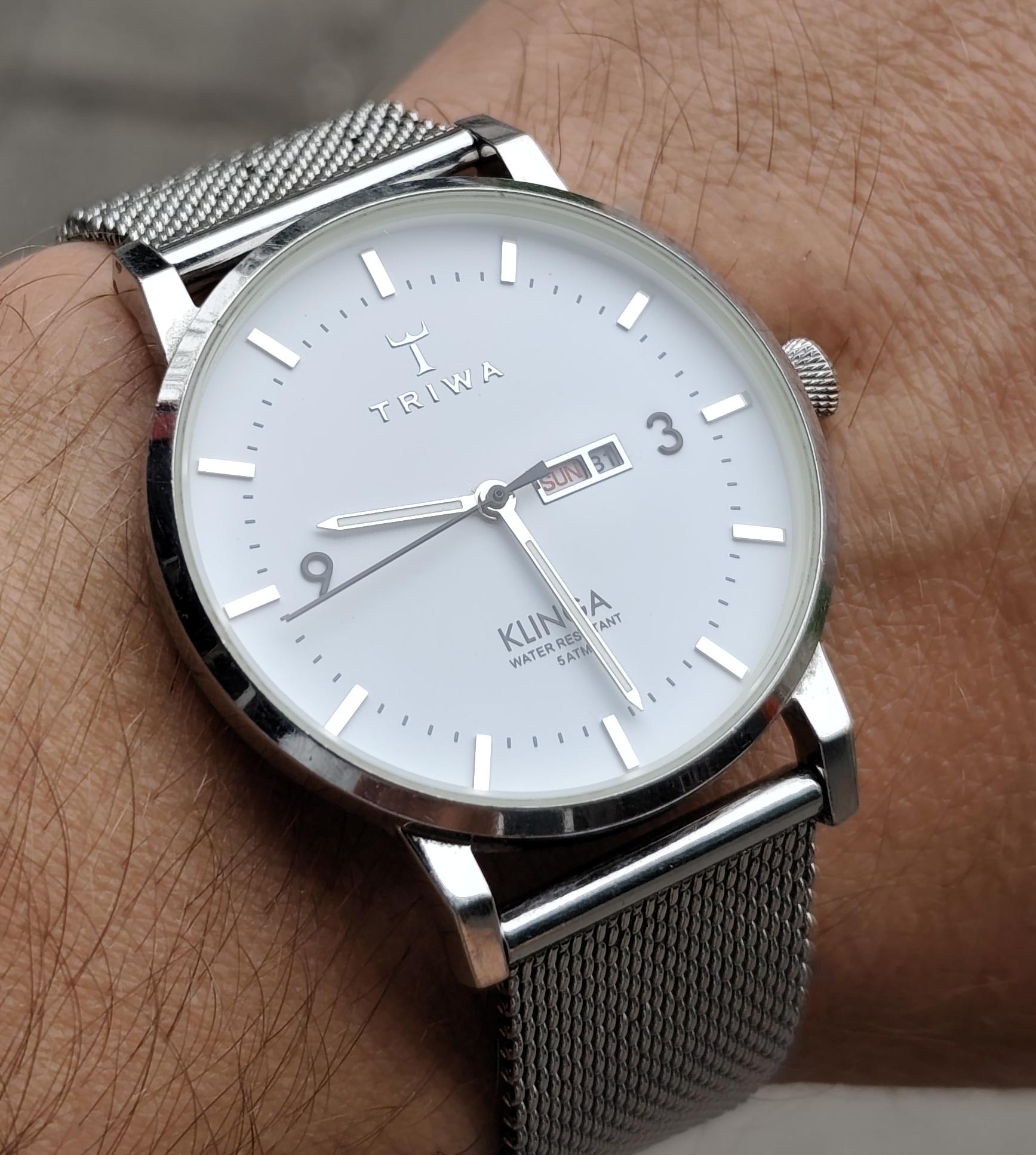 TRIWA 腕時計 KLINGA シルバー クオーツ メンズ レディース Triwa Crayon Klinga Watch Steel Mesh – Sportique