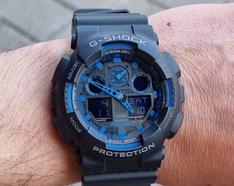 Echte 2010 CASIO G-Shock GA-100-1A2 (5081) Herren-Quarzuhr