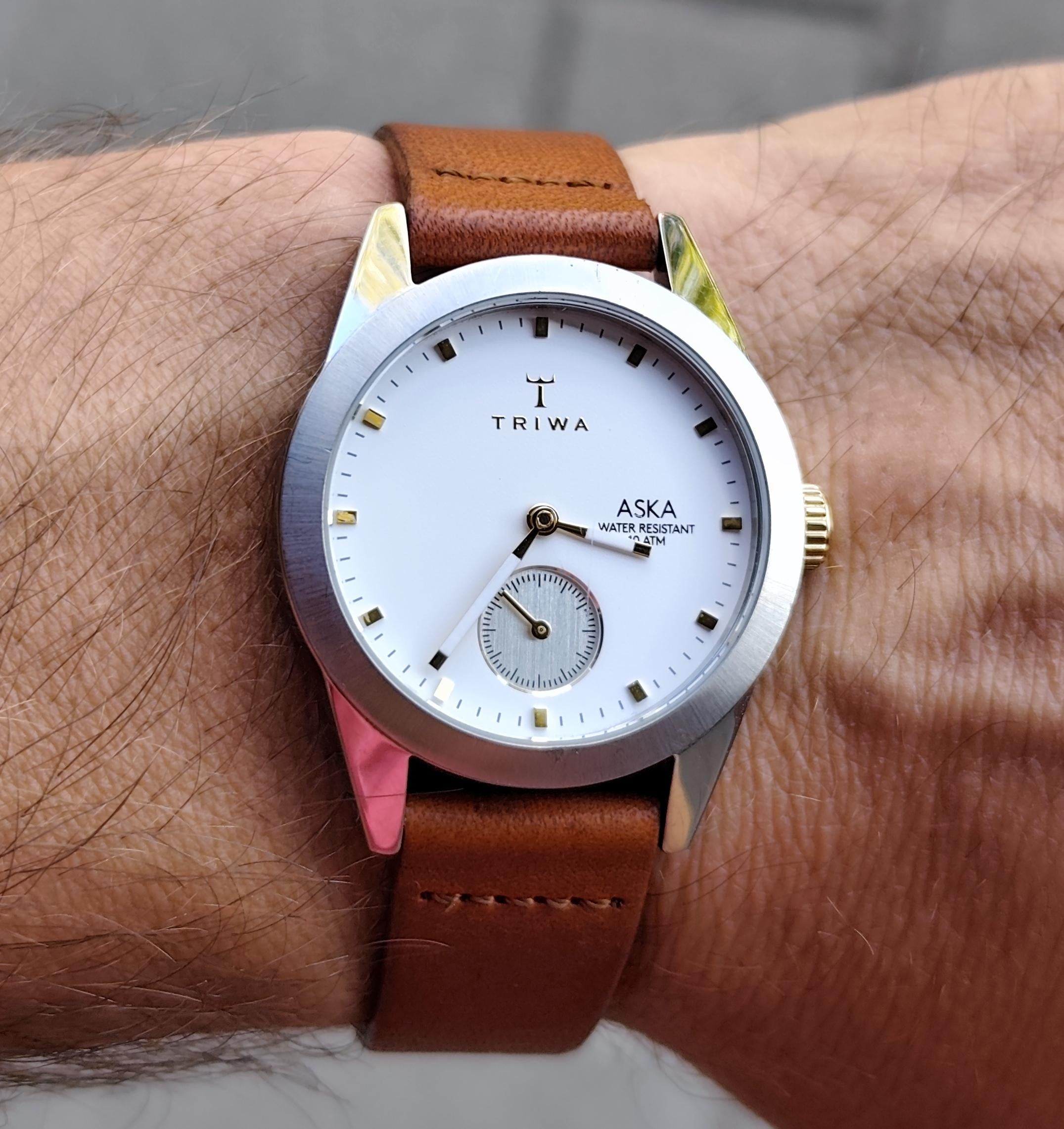 Swedish 2016 TRIWA SNOW ASKA AKST102 Women's Quartz Watch