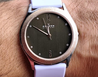 希少なヴィンテージデンマーク製SKAGEN SKW2106レディース  display picture 2