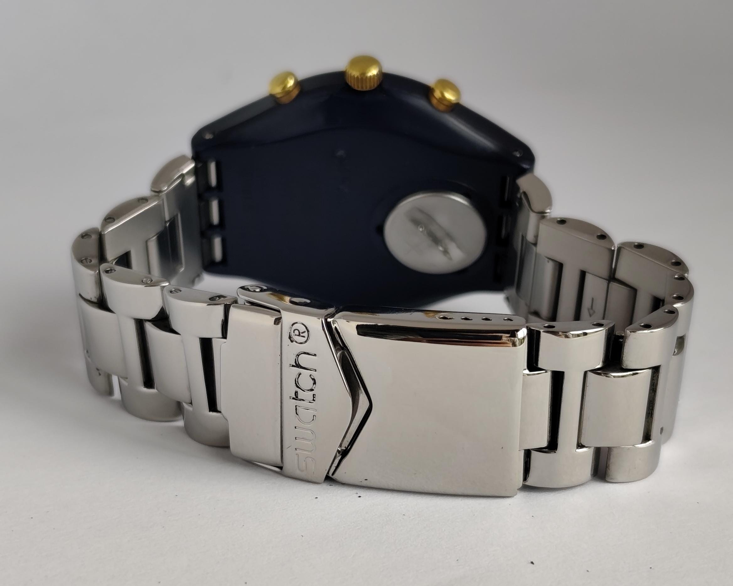 Vintage Swiss Swatch 1990 Chrono SKIPPER SCN100 Men