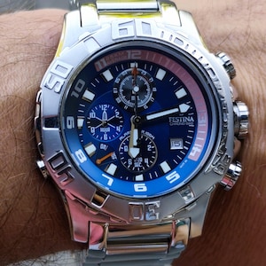 Spanish 2019 FESTINA Chrono Bike 16177 Alarm Chronograph Men&#39;s Quartz Watch
