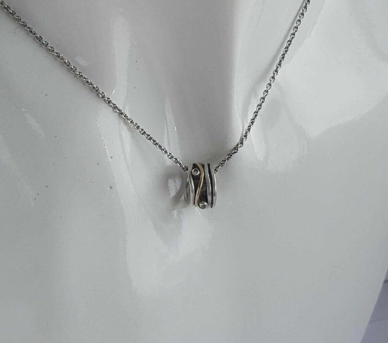 Danish Jens J. Aagaard Silver 925 \u0026 14k 