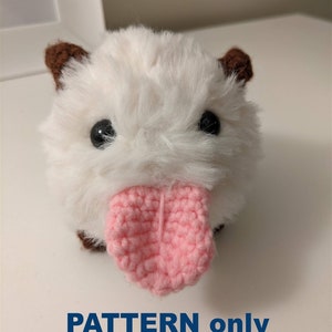 LoL Poro - crochet PATTERN - digital download - league of legends poro