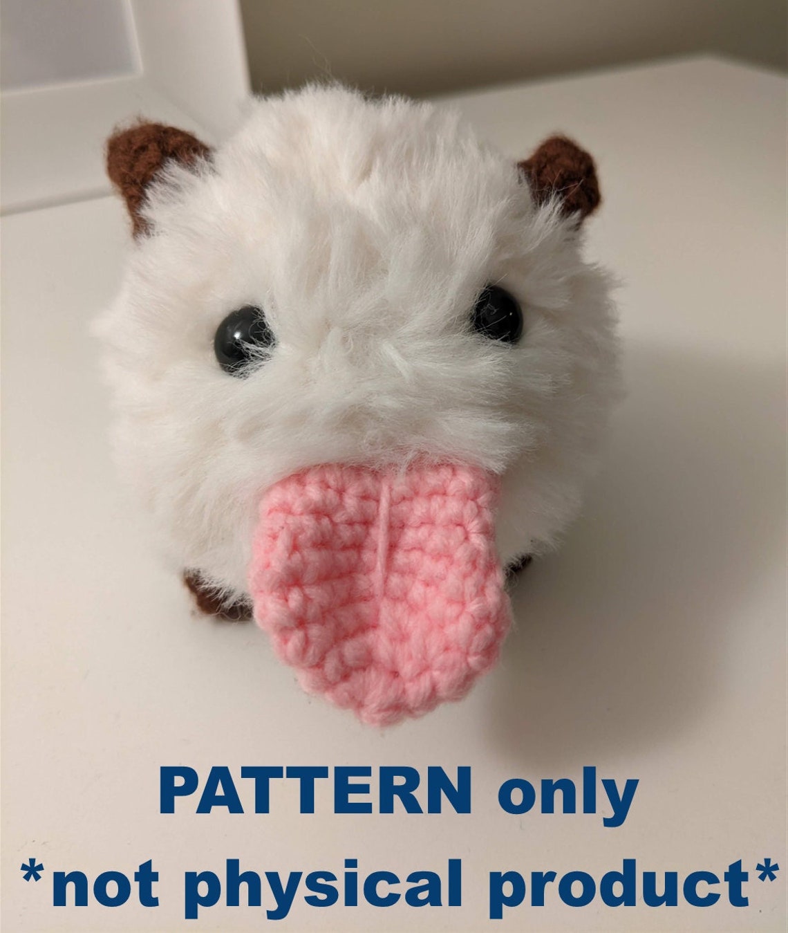 LoL Poro crochet PATTERN digital download league of Etsy España