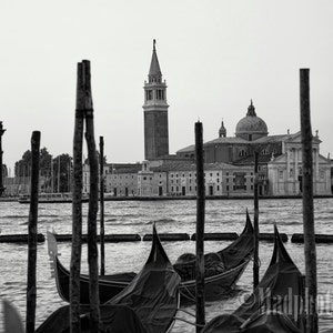 Venice Italy, Gondola, Venice Print, Venice Photography, Travel Print, Travel Photography, Europe Photography, Bathroom Decor, Architecture