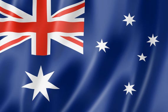  Australian flag pattern cross stitch pattern flag pattern 