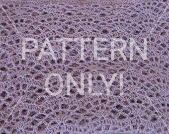 Crochet lacy shawl pattern, shawl pattern, lacy shawl pattern, crochet pattern, crochet shawl pattern, prayer shawl pattern, womens pattern
