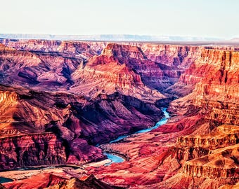 Grand Canyon NP-kruissteek, patroonhouder, getelde kruissteek, woestijnkruissteek, groot patroon, Arizona