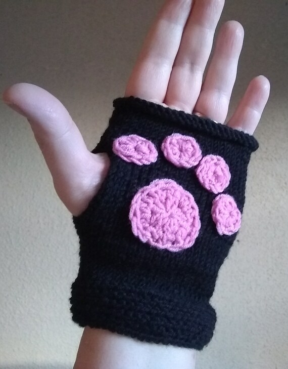 puppy paw gloves