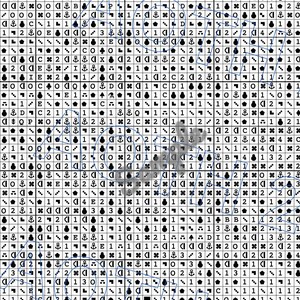 German Shepherd puppy cross stitch pattern, pattern keeper, cross stitch pattern, counted cross stitch puppy cross stitch, gsd pattern image 5