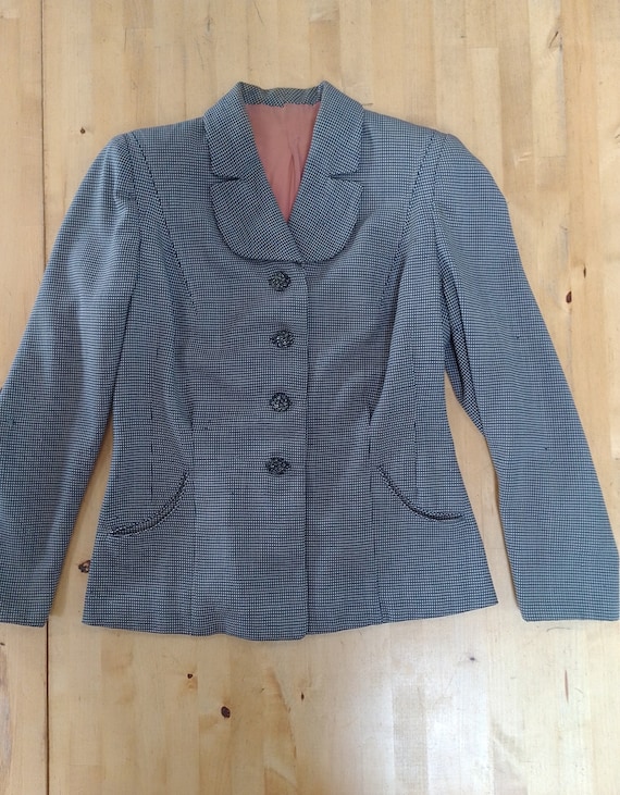 Women's jacket from the 1940's/50's, Joan Crawfor… - image 1