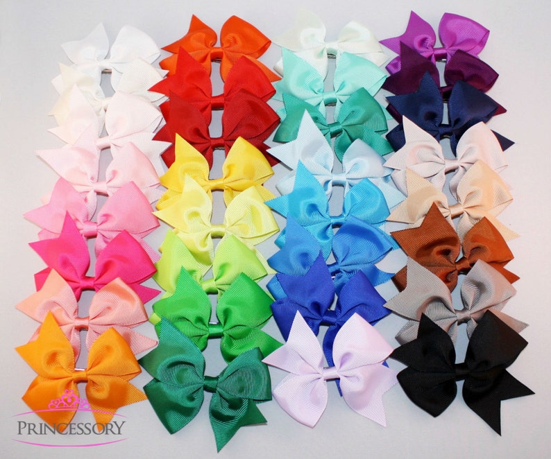 Baby Hair Bows Baby Gift Girls Hairbow Baby Shower Gift Etsy