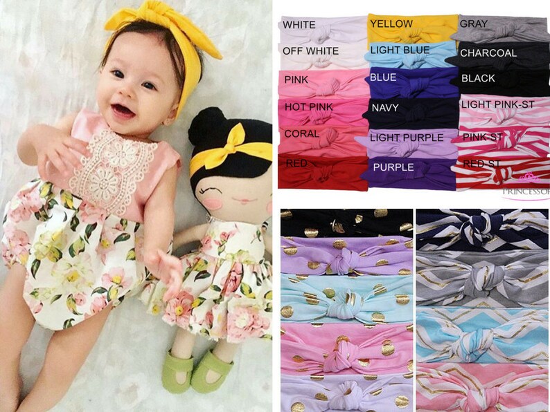 baby girl head wraps