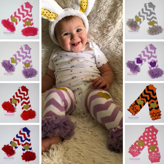 baby ruffle leg warmers