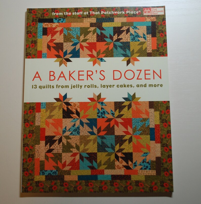 A Baker's Dozen Quilt Pattern Book From That Patchwork Etsy