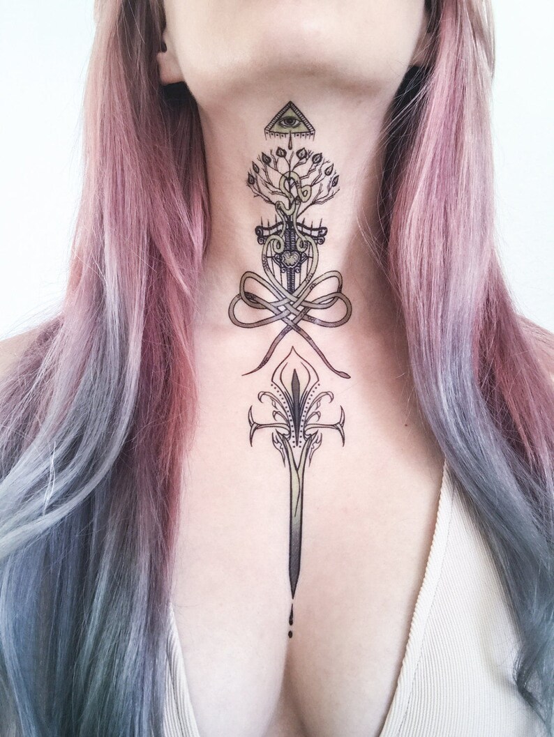 Eden Temporary Tattoos Etsy