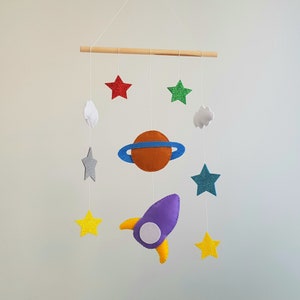 ruimte baby wieg mobiel