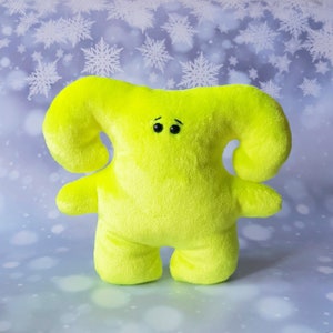 Plush toy monster, cute soft monster, stuffed monster, Friendly Monster toy, Alien plush toy, Baby shower gift