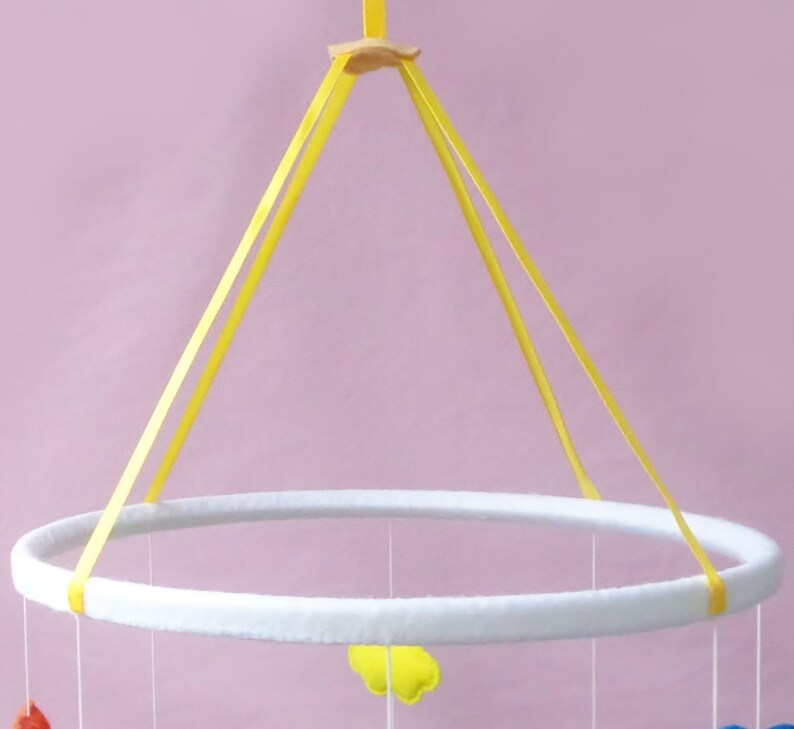 Airplane Baby Crib Mobile Cloud Crib Mobile Boy Nursery Mobile Etsy