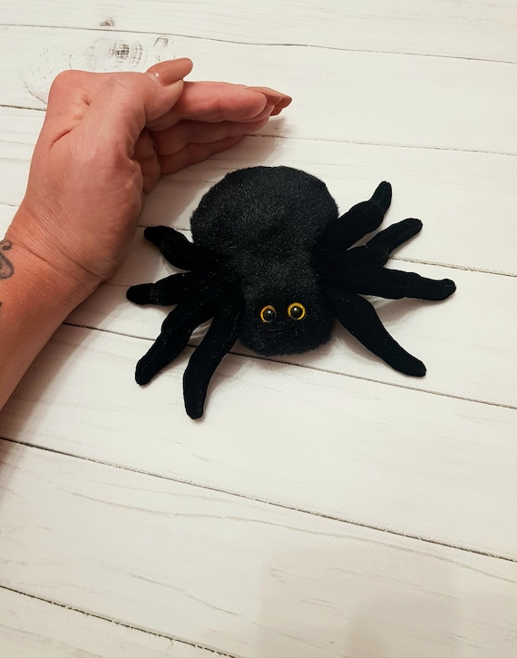 Little Cute Black Spider Toy Plush Spider Stuffed Animals - Etsy Little Cute Black Spider Toy Plush Spider Stuffed Animals - Etsy