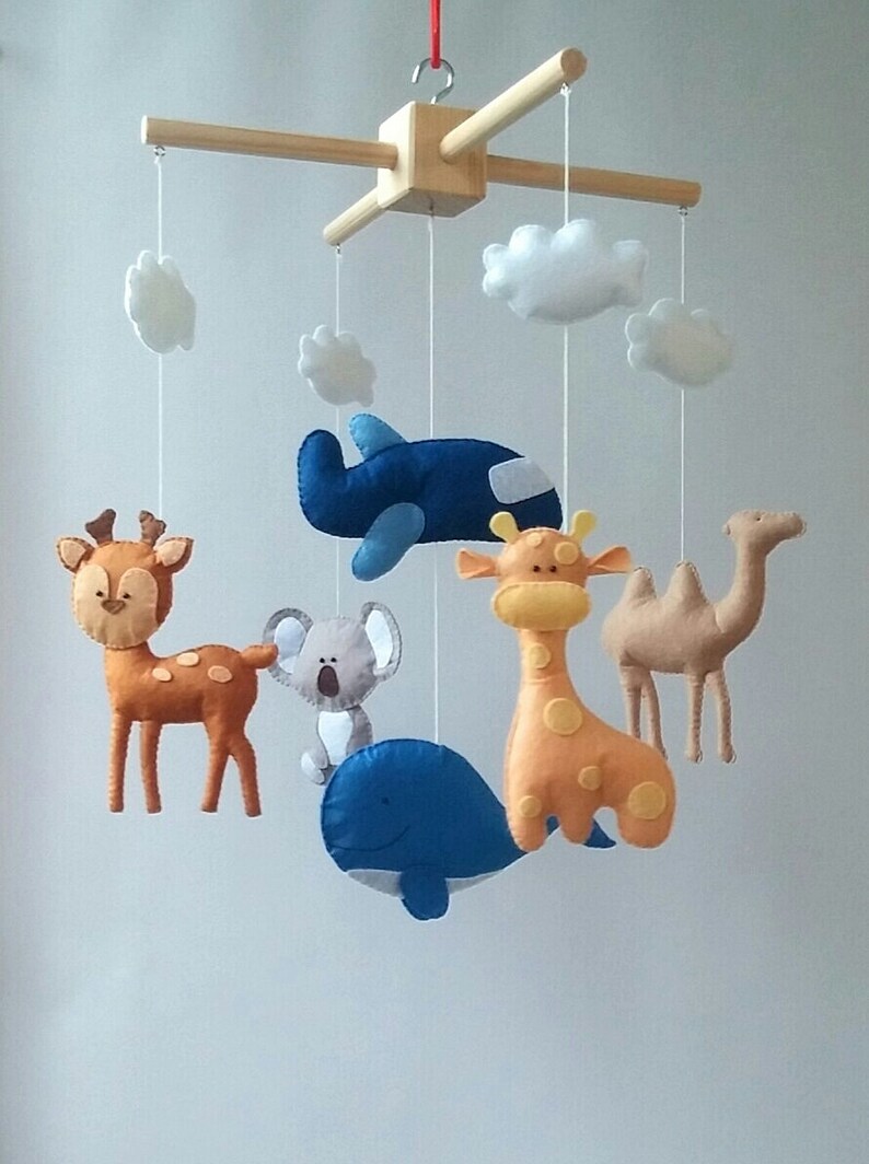 AolKee Baby Mobile Halter 58cm | Verstellbarer Kinderbett Arm | Für Mobiles & Spielzeug