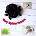 Pattern Cute Spider PDF Tutorial Halloween Easy, Cute Plush Spider ...