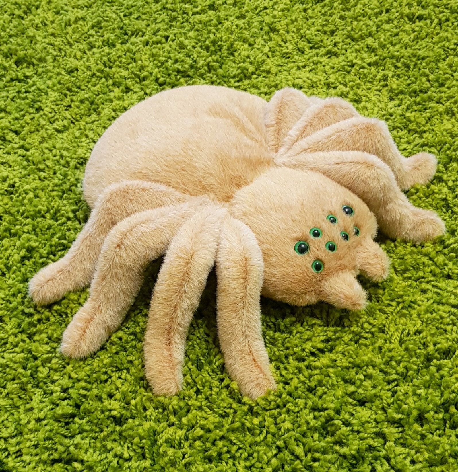 Suitable For All Ages 0+ 22cm Tarantula Spider Cuddly Soft Toy 