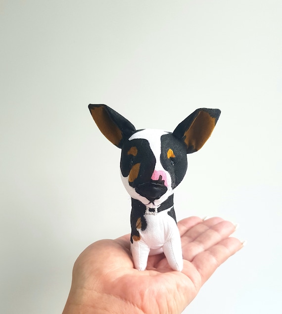 Stuffed pitbull plush sale