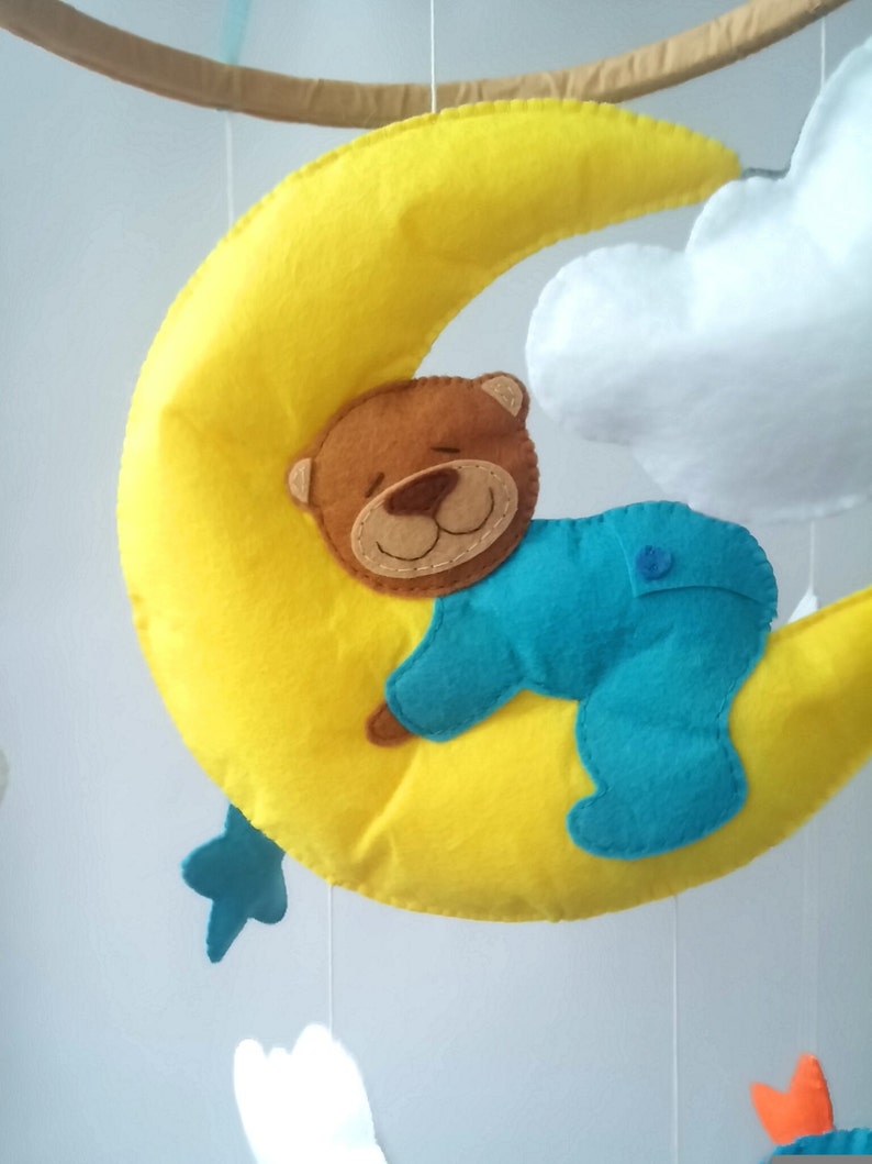 Boy Nursery Mobile Baby Crib Mobile Baby Mobile Crib Mobile Etsy