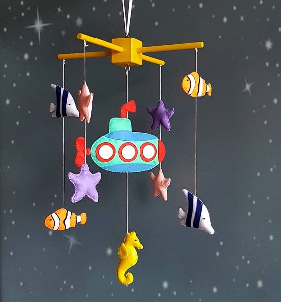 under the sea baby mobile