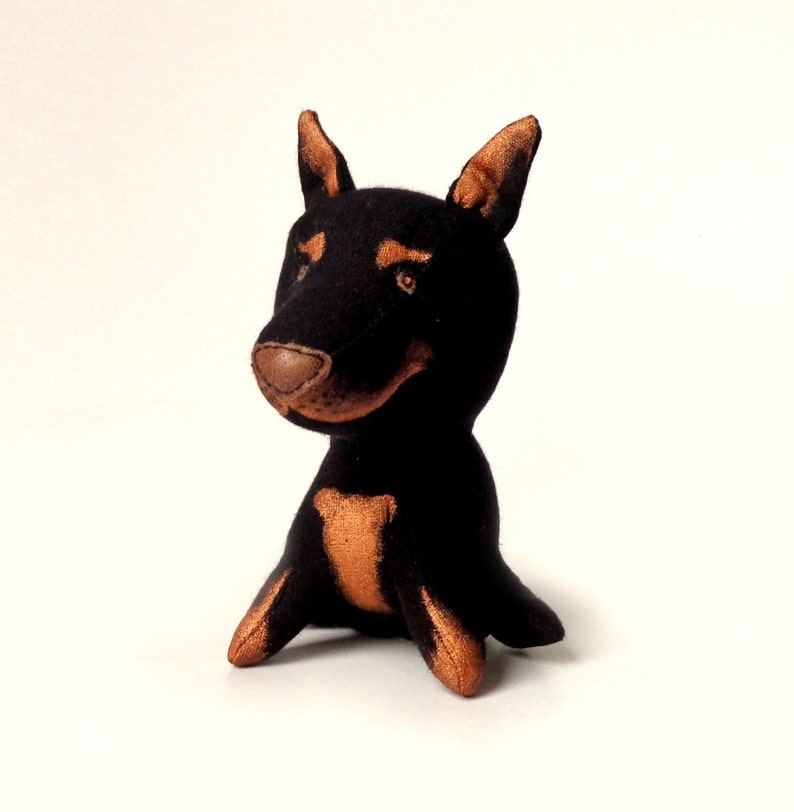 miniature pinscher stuffed animal