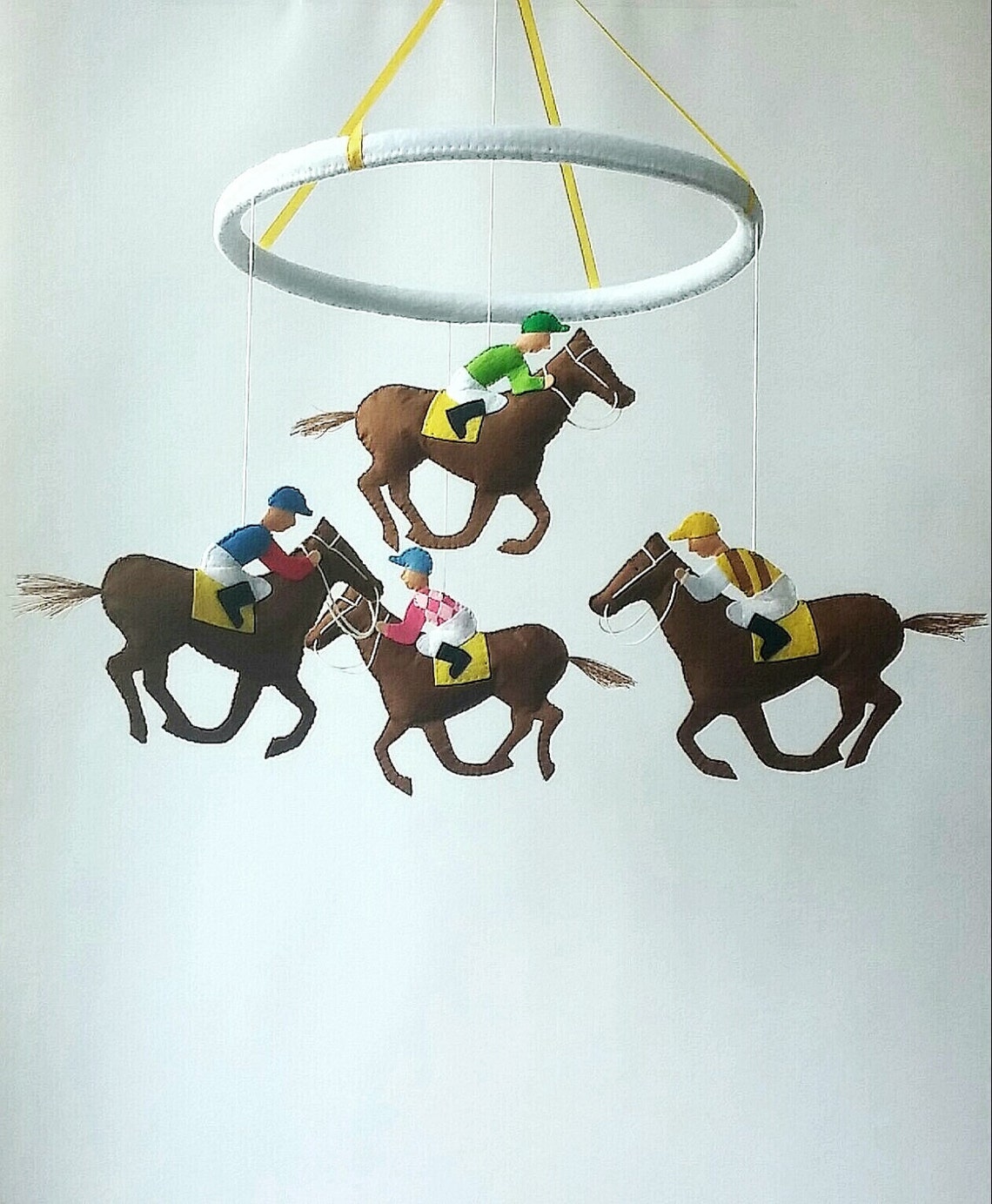 Horse Baby crib mobile nursery boy decor baby crib mobile felt Etsy