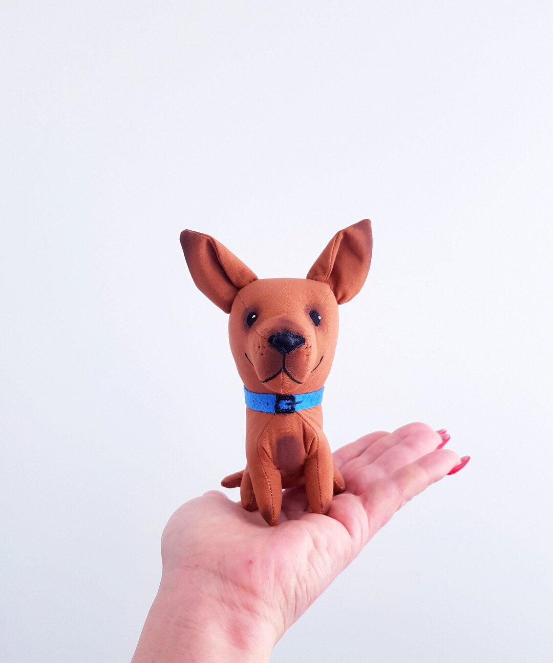 Miniature Soft Toy Dog Stuffed Animal Cute Plush Dog Puppy Sew Etsy