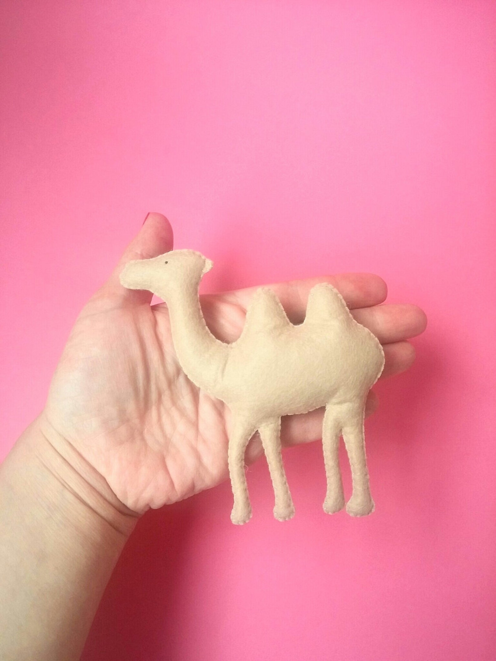 Felt Camel Toy Safari Animal Ornament Stuffed Camel Baby Toy Etsy