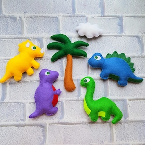 felt toy dinosaur jurassic park baby dinosaur ornament stuffed plush dinosaur soft dinosaur dinosaur party