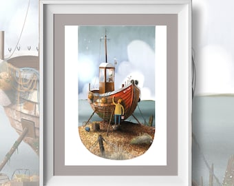 A new life / Sea and Coast art by Rich Gemmell