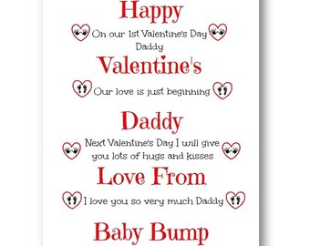 baby daddy valentines card