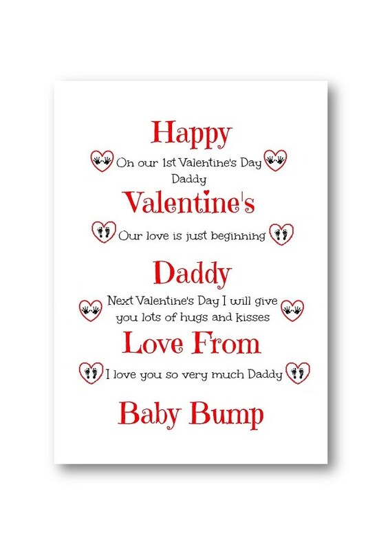 baby daddy valentines card