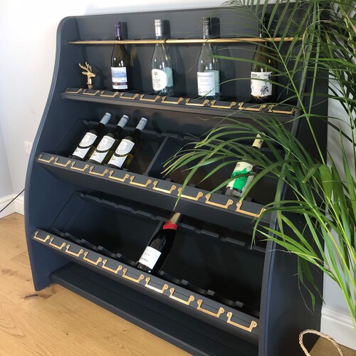 Hinged Glass Floor Wine Cellar Display Unit Wine Storage Trap Etsy