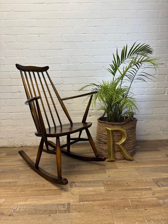 Ercol small rocking chair discount