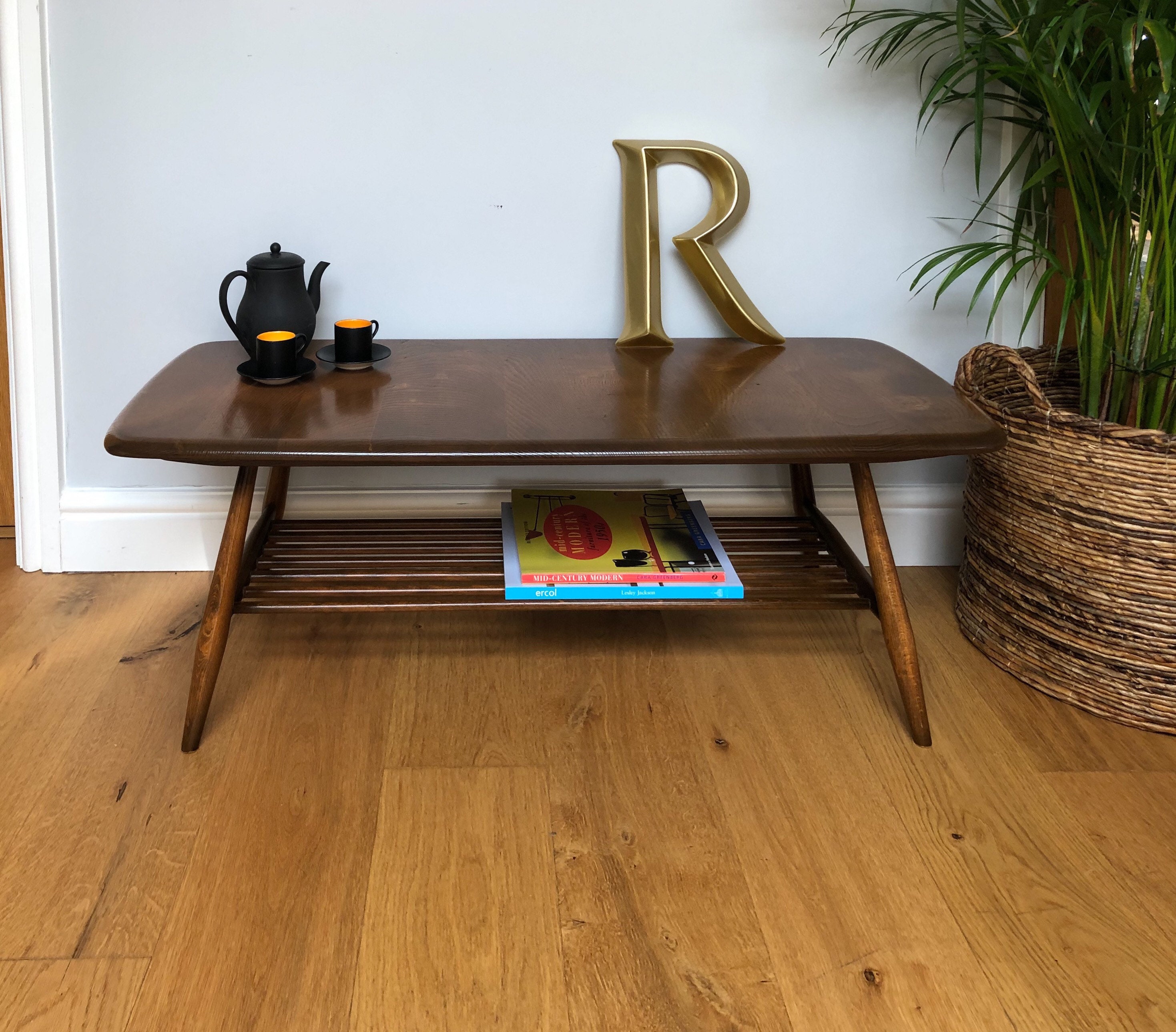 Ercol Coffee Table 1970s Etsy