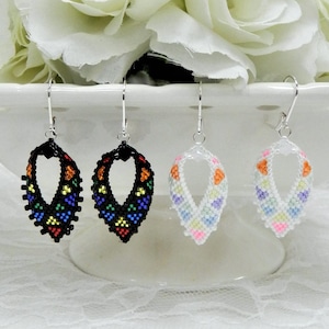 EARRING TUTORIAL for Leaf Stained Glass Earrings