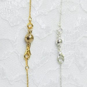 Magnetic Clasps, 8mm magnetic clasp, 6mm magnetic clasp, Gold clasps, Silver clasps