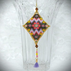 Beaded 3D Peyote Pod Easter Egg Ornament TUTORIAL/PATTERN