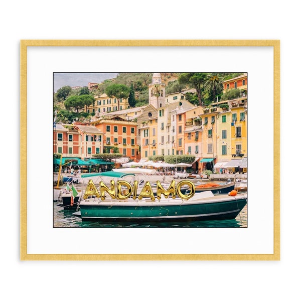 Andiamo a Portofino -- Italy -- Travel Photography -- Home Decor